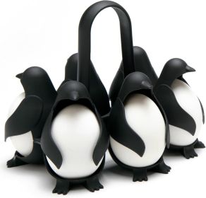 Penguin Egg Cooker Household Egg Mold Holder Creative Egg Storage Box Cute Rack Holder Kitchen Gadgets