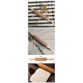 Rolling Pin Christmas Embossing (Option: B set)