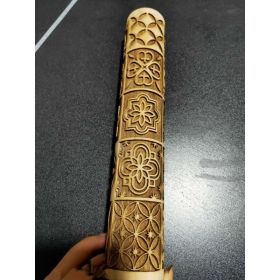 Rolling Pin Christmas Embossing (Option: 13style 43cm)